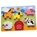 Educational Wooden Puzzle Chunky Puzzle (34770)